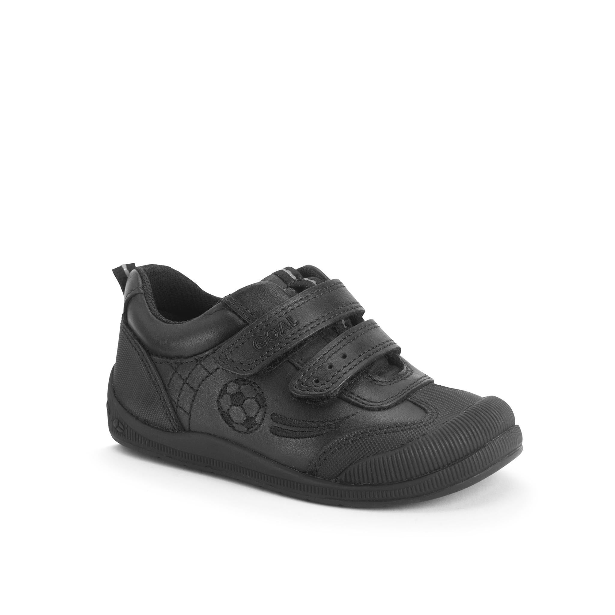 Start-Rite, Hat-Trick Black Leather School Shoe