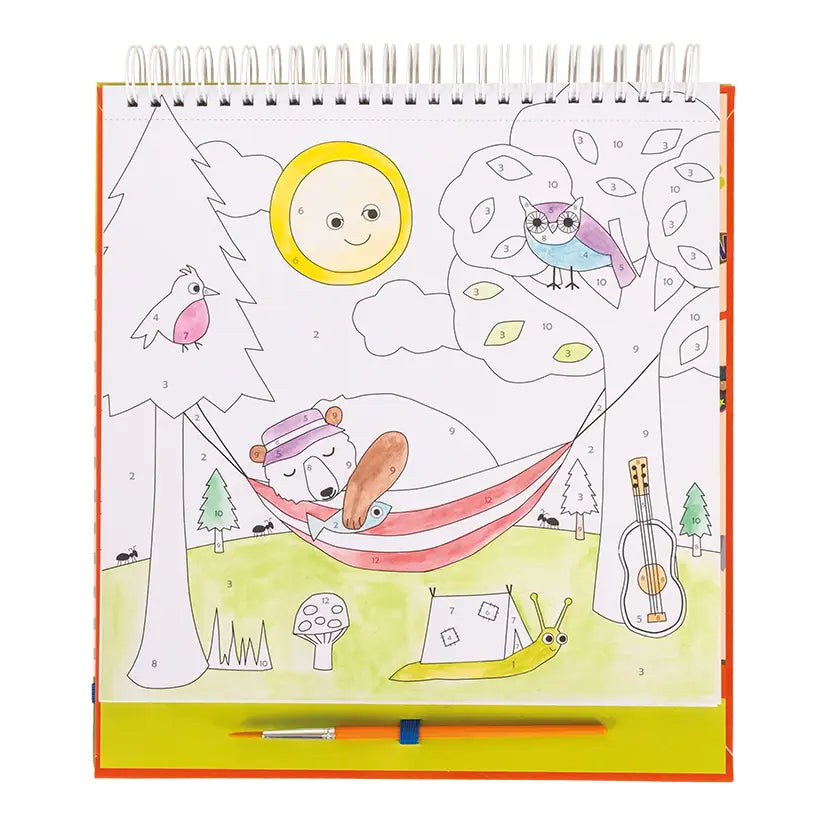 Floss and Rock Adventure Paint By Numbers