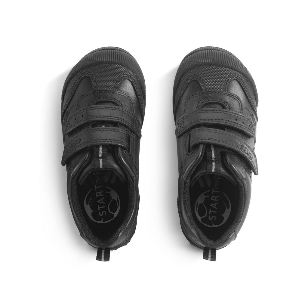 Start-Rite, Hat-Trick Black Leather School Shoe