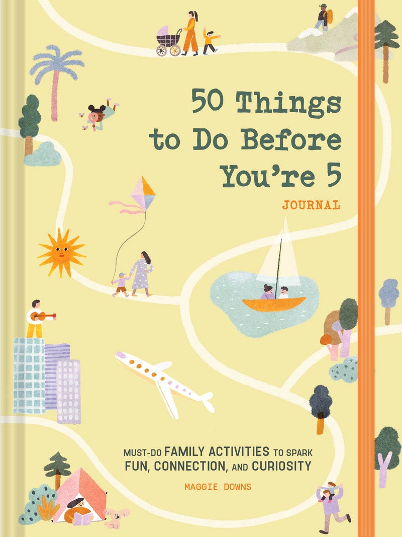 Book, 50 Things to Do Before You're 5, Journal