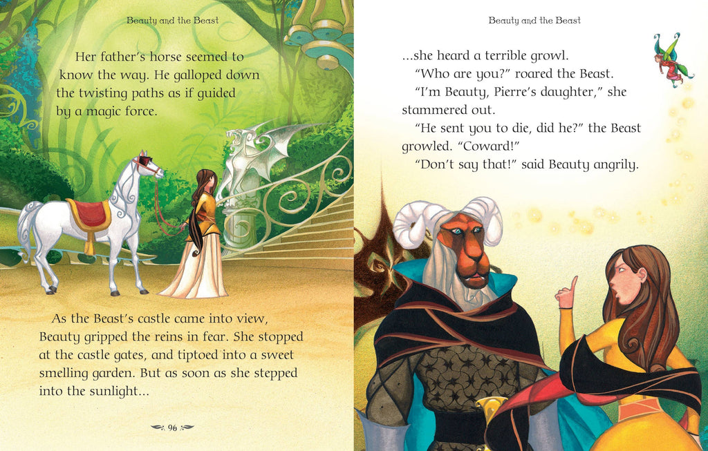 Usborne Illustrated Fairy Tales – Early Reader Book for Ages 5-8