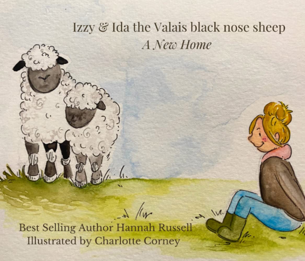 Izzy and Ida the Calais Black nose sheep Book
