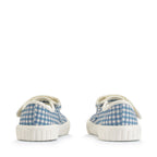 Start-Rite Lemonade Denim Blue Gingham Canvas