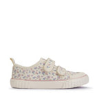Start-Rite Tide Cream Posy Floral Canvas
