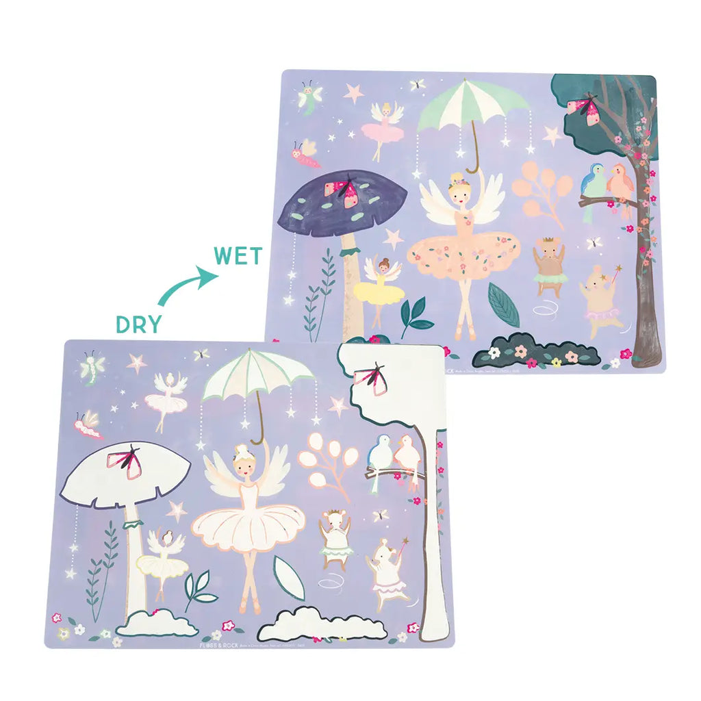 Floss and Rock Magic Water Placemats - Enchanted