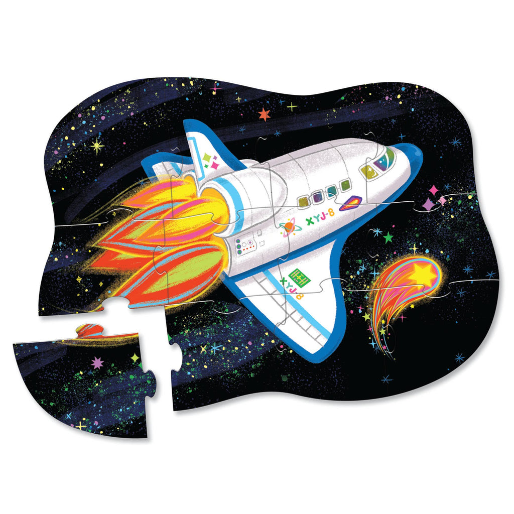 Crocodile Creek 12 piece Mini Puzzle Blast Off 2 years +