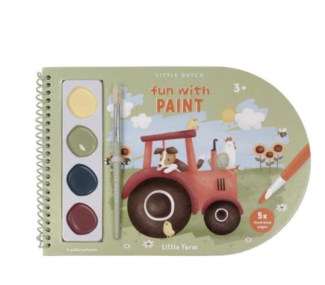 Little Dutch tractor paint pad