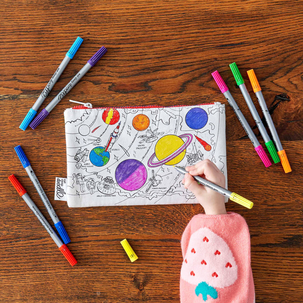 Eat Sleep Doodle crafts Space Explorer Pencil Case