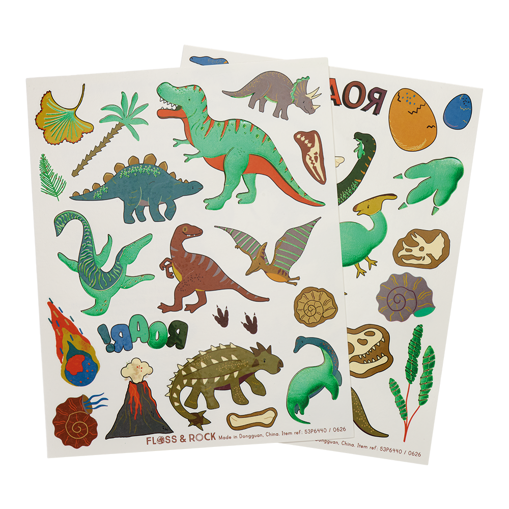 Dinosaur Temporary Tattoos
