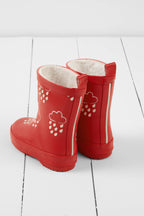 Ruby Red Colour-Changing Kids Wellies: UK3