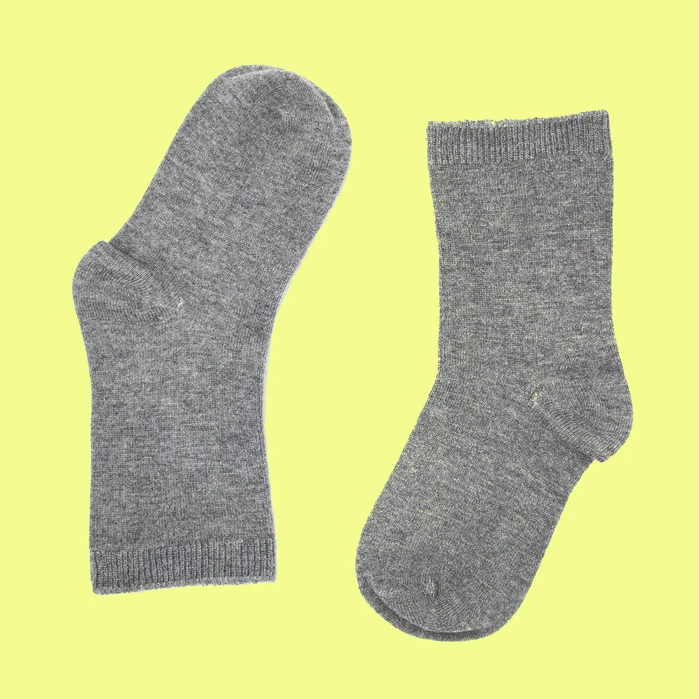 City of Clouds Tmws Sensory School Sock Dark Grey, Bamboo