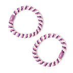 Thick woven elastics with bead detail
