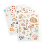 Moulin Roty Colouring book + 230 stickers girl lamb