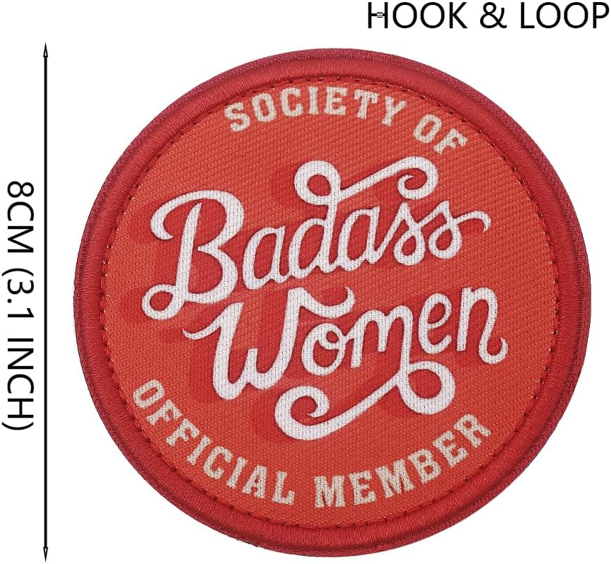 Society of Badass Women, Printed Patch