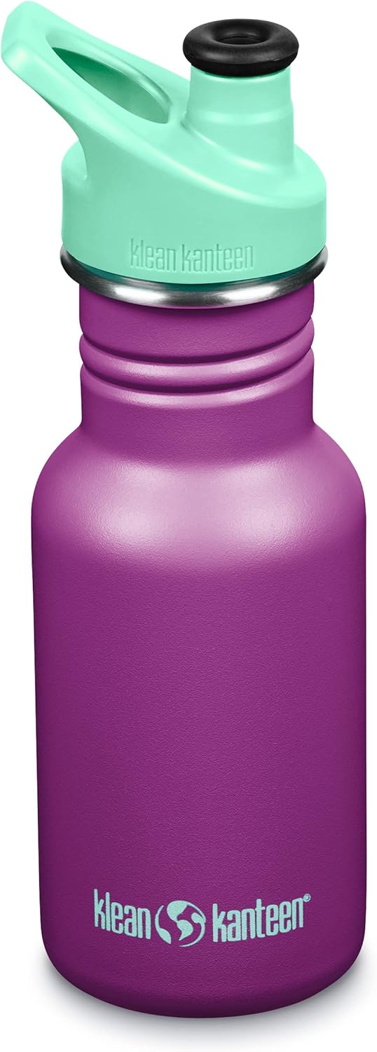 Klean kanteen sports cap sparkling grape purple