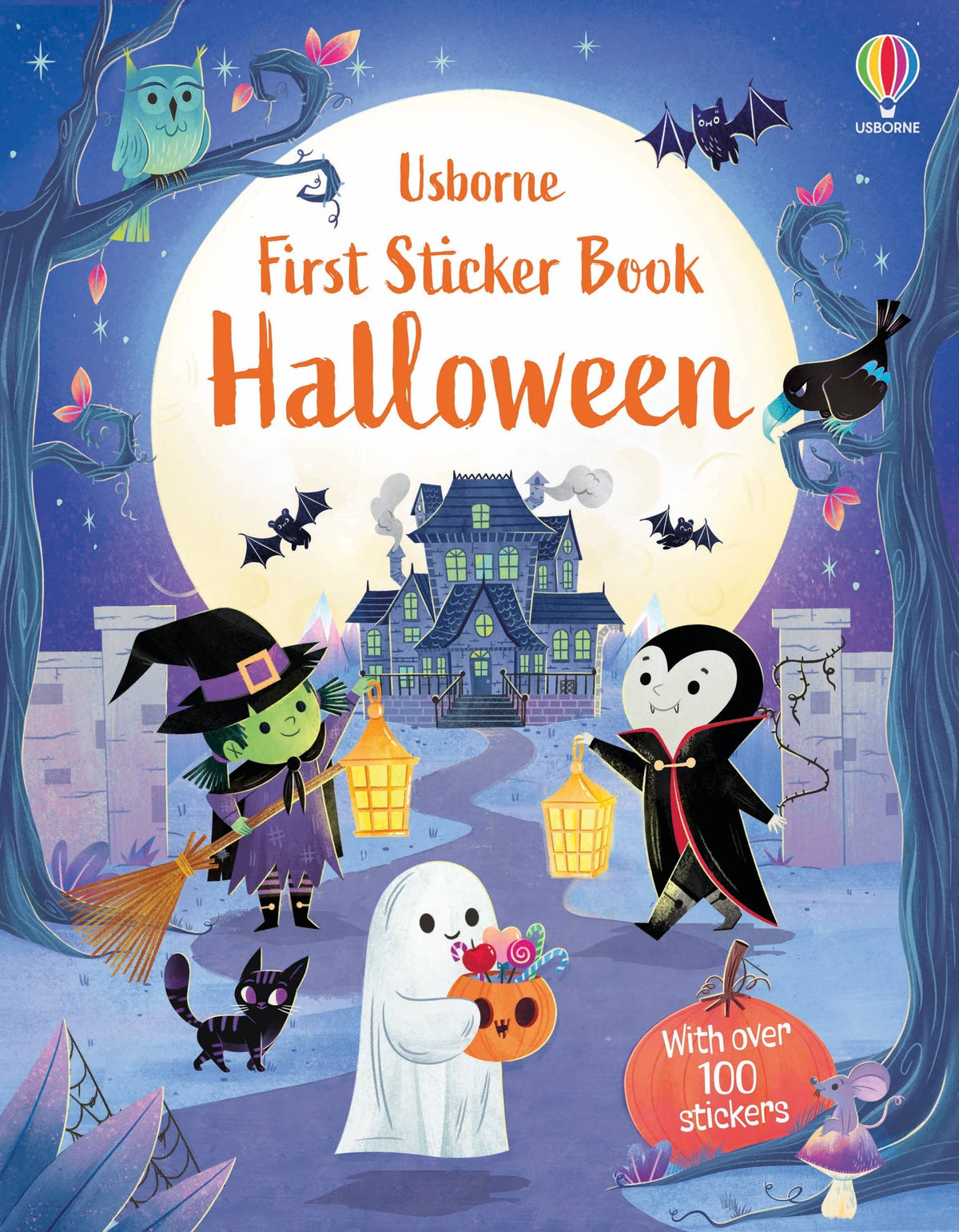 Usborne Little First Sticker Book Halloween