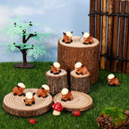 Mini Aniamls, Hedgehog/Highland Cow