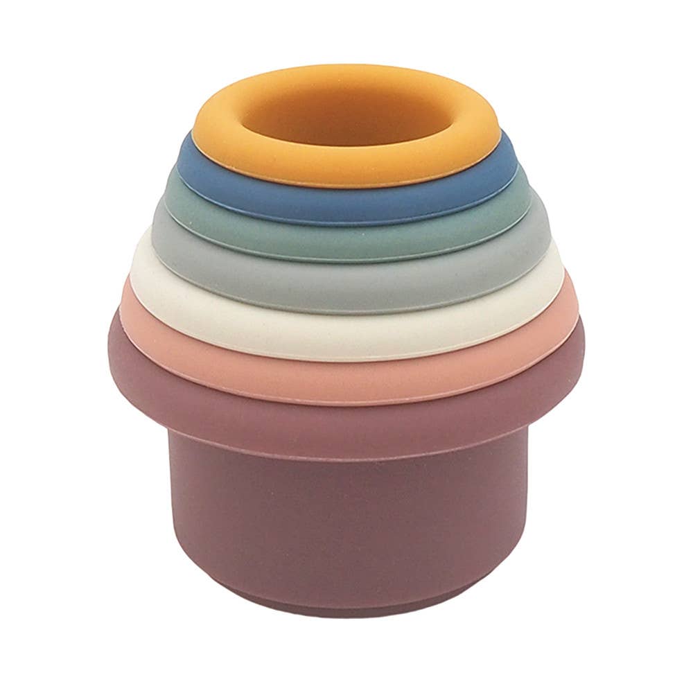 Ziggle Stacking Cups Silicone