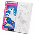 Crocodile Creek Unicorn Painting Canvas Set Creative Art Kit