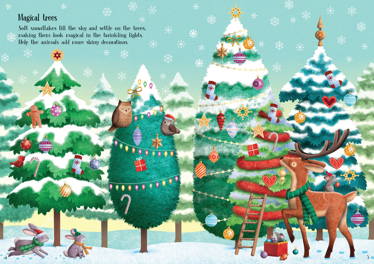 Usborne Christmas Sticker Book – for Ages 3-5