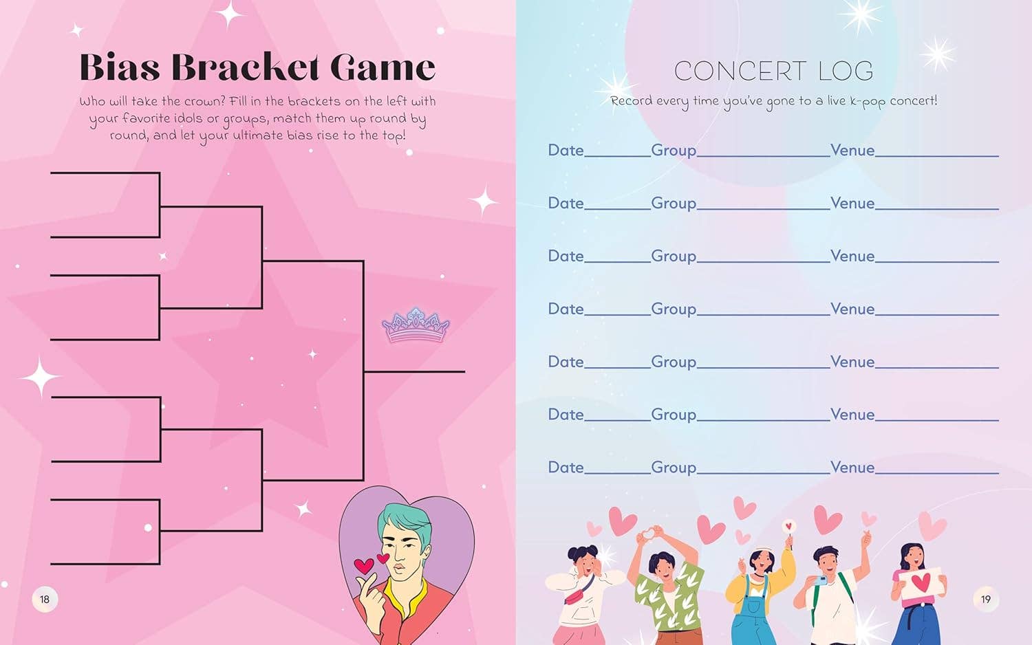 K-Pop Sticker & Activity Book