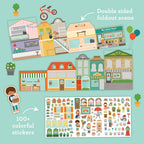 Petit Collage My Little Town Sticker Activity Set