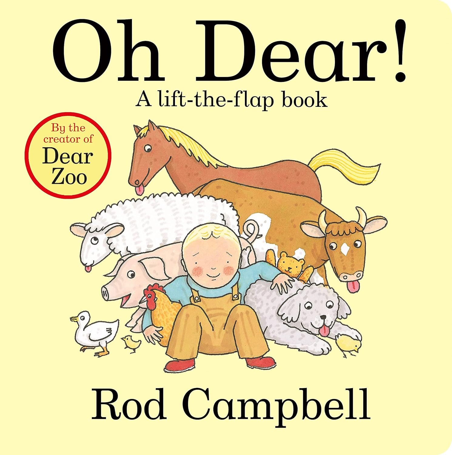 Book, Oh Dear! Lift The Flap Book