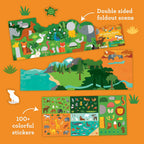 Petit Collage My Animal World Sticker Activity Set
