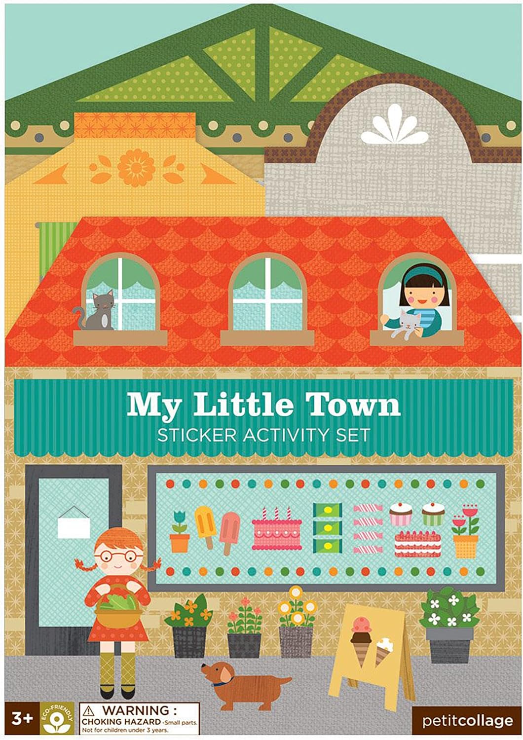 Petit Collage My Little Town Sticker Activity Set