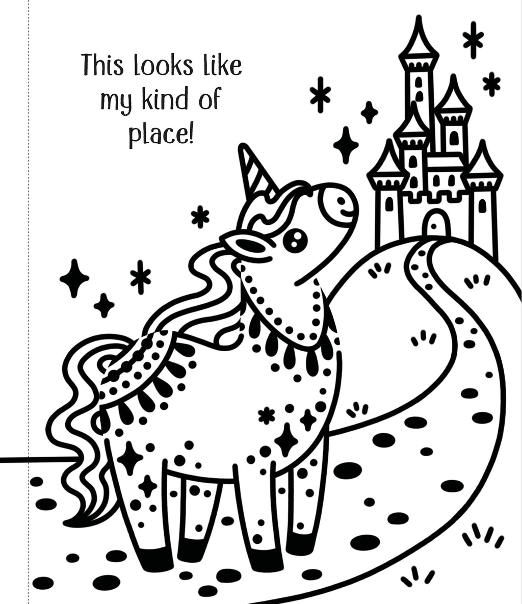 Usborne Magic Painting Cute Unicorns – Picture Book