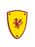 SHIELD FOAM SOFTIK YELLOW WITH DRAGON  - ST752