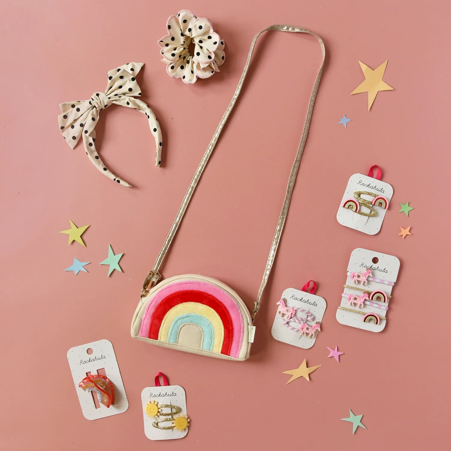 Rockahula Carnival Rainbow clips