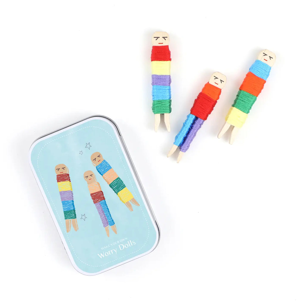 Cotton Twist Personalised Worry Dolls Keepsake Craft Gift