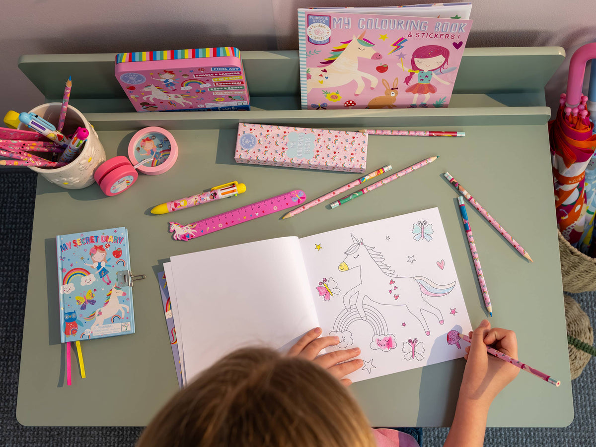 Floss and Rock Scribble Sniffs Rainbow Fairy My Colouring Book