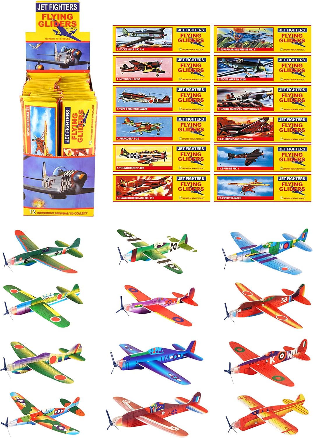 Plane Gliders Pocket Money Toy