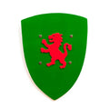 SHIELD KAMELOT GREEN WITH LION S - ST536