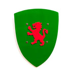 SHIELD KAMELOT GREEN WITH LION S - ST536