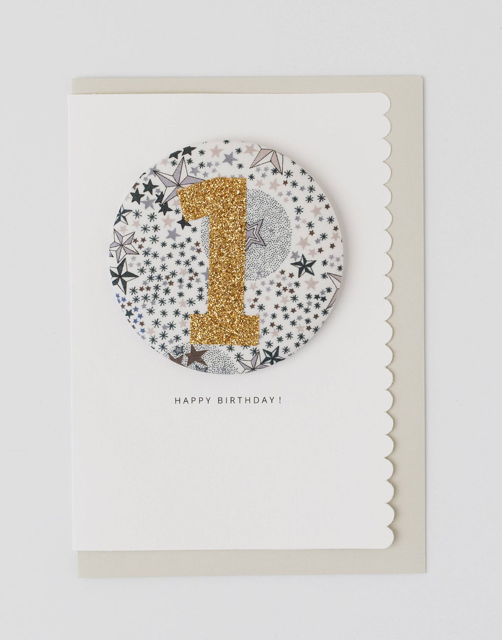 Birthday Badge Age 1 - Liberty Adelajda's Wish