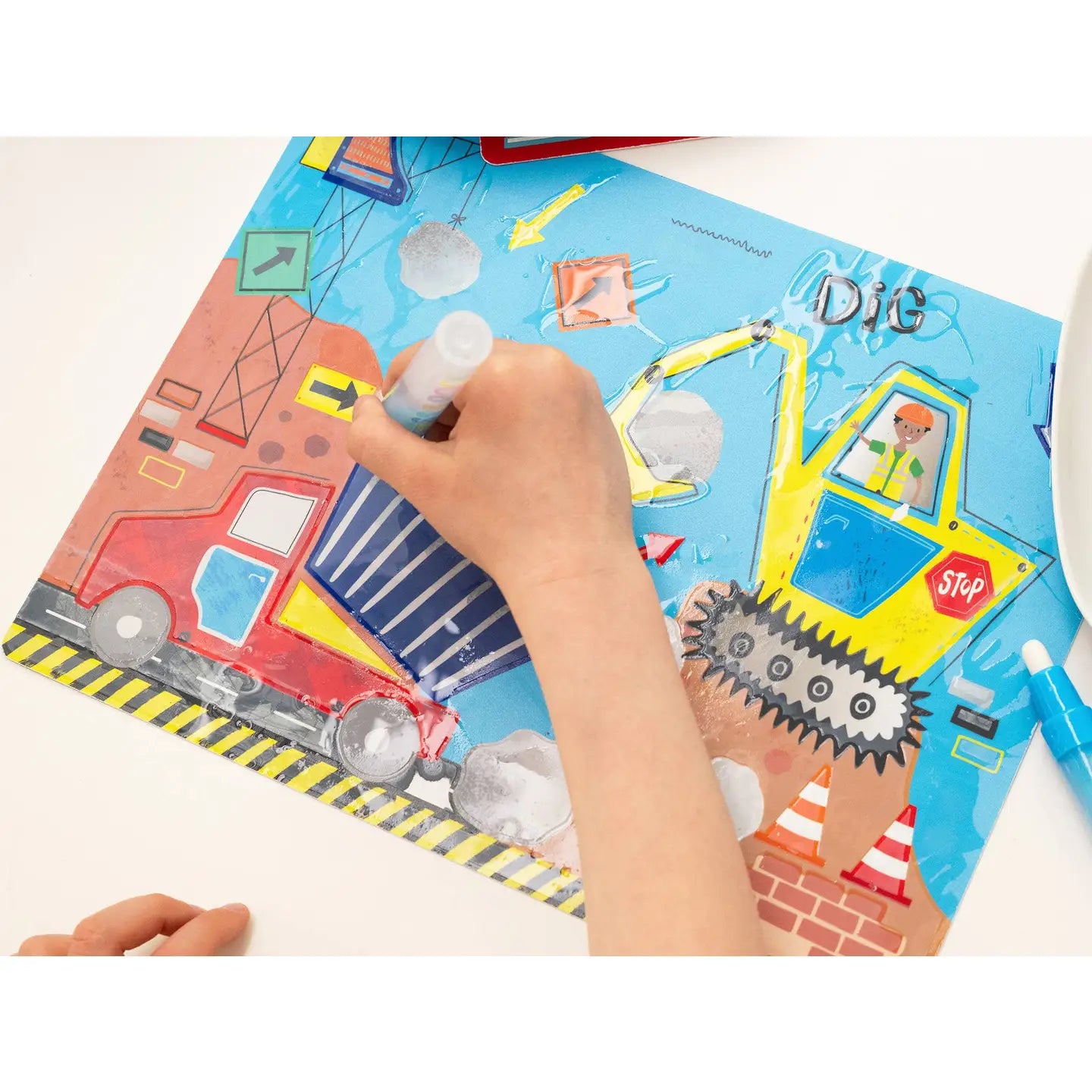 Floss and Rock Magic Water Placemats - Construction