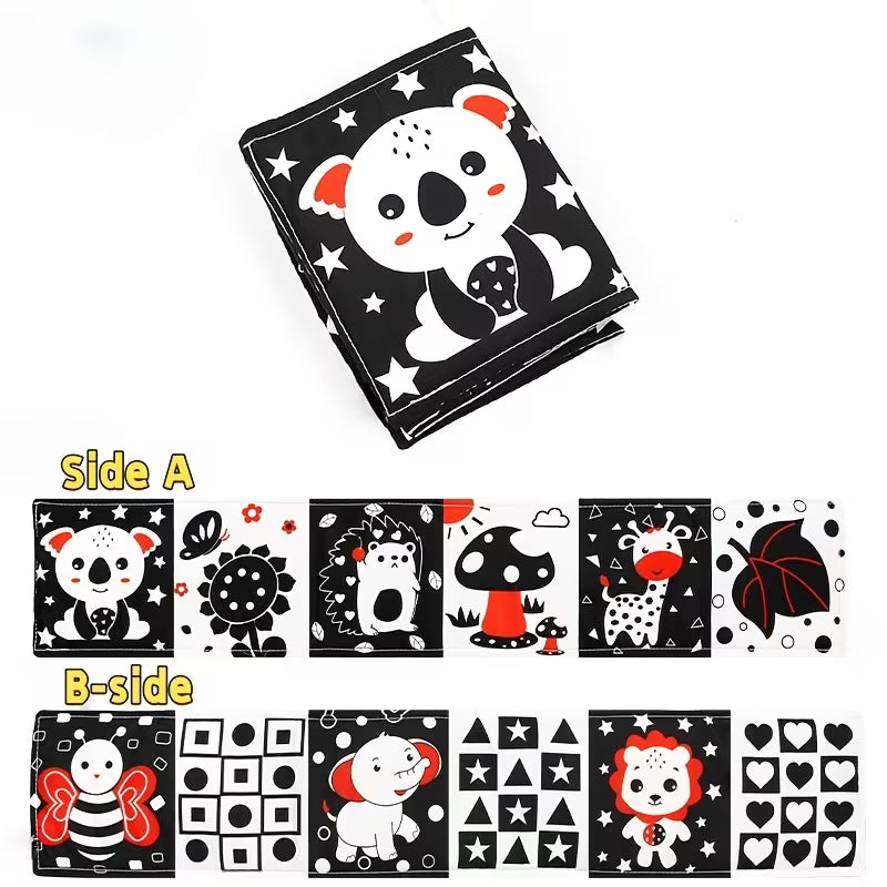 Black and White Sensory book
