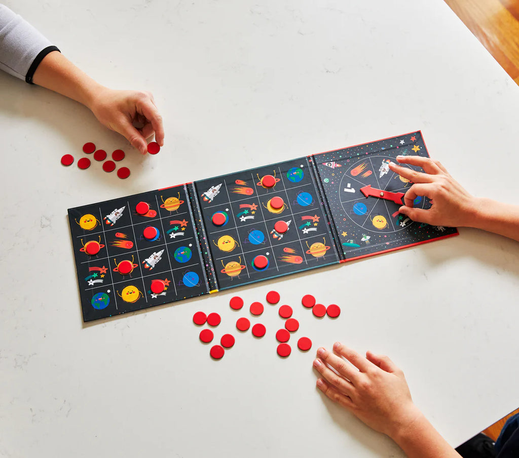Mudpuppy Space Bingo Magnetic Board Game