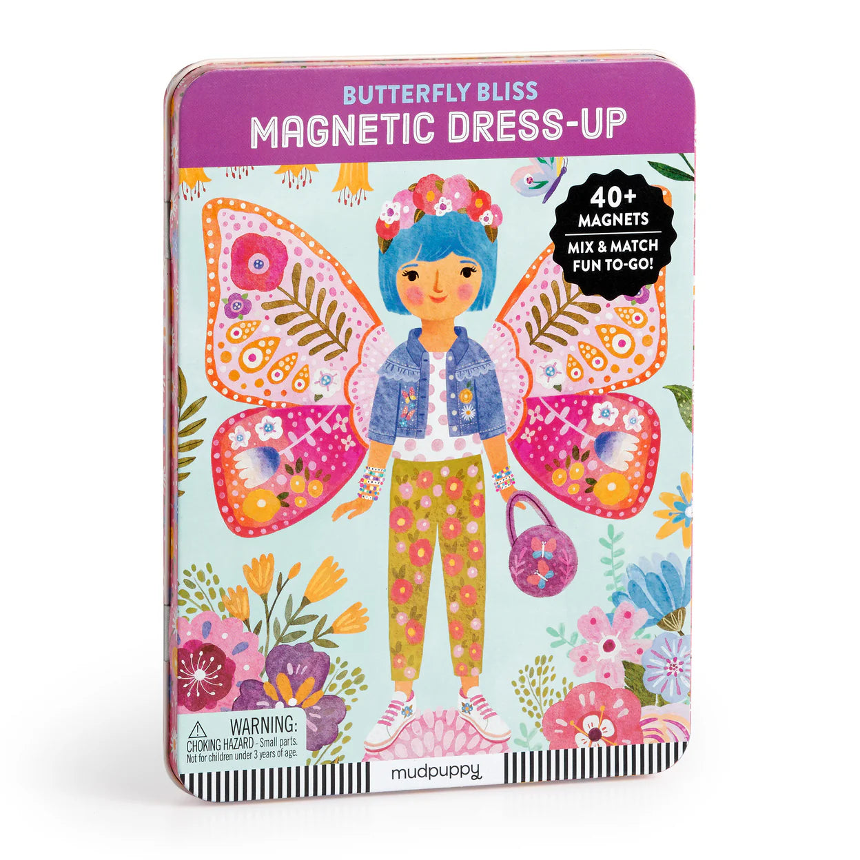 Mudpuppy,Butterfly Bliss Magnetic Dress-up (Game)