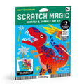 Mudpuppy, Mighty Dinosaurs Scratch Magic: Scratch & Sparkle Art Kit (Craft Kit)