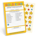 Book,Knock Knock Kids Gold Star! Playtime Pads (Notepad/Sticky Notes)