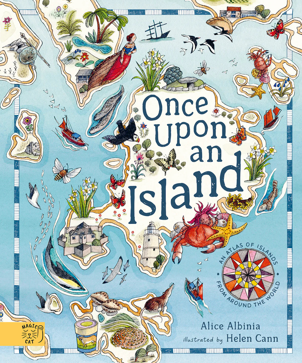 Magic Cat, Once Upon An Island - An Atlas of Islands From Around the World (Hardback)