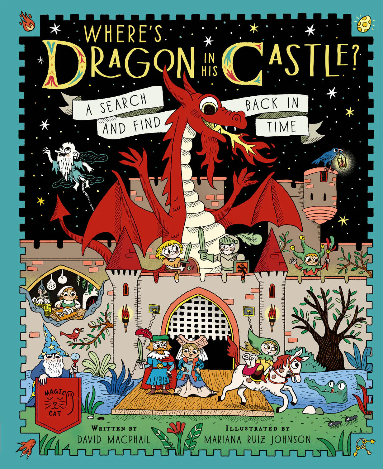 Book, Where's Dragon in His Castle? - A Search and Find Back in Time (Hardback)