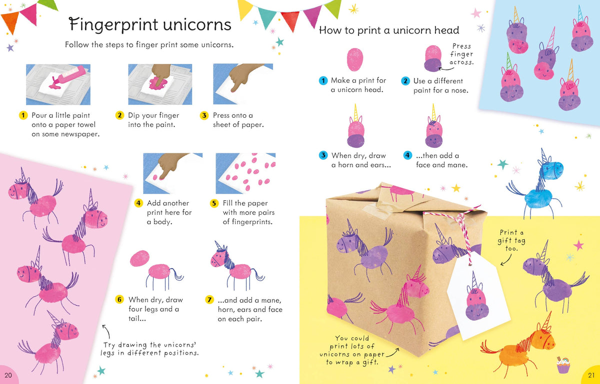 Usborne Unicorn Things to Make and Do – Picture Book for Ages 3-6
