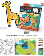 Crocodile Creek Animal Colouring Stickers Colour & Decorate
