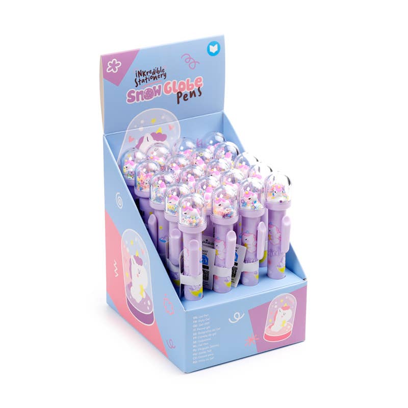 Puckator Unicorn Magic Pen with Snow globe Topper