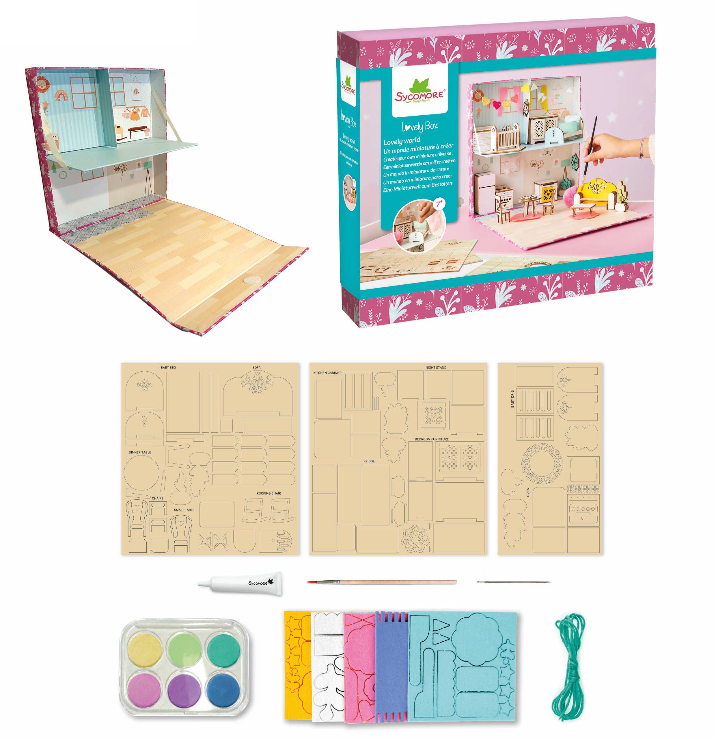Sycomore LOVELY BOX L LOVELY WORLD  MINIATURE UNIVERSE